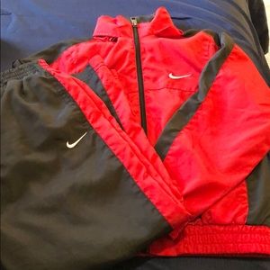 Nike Matching Track Suit. Size7